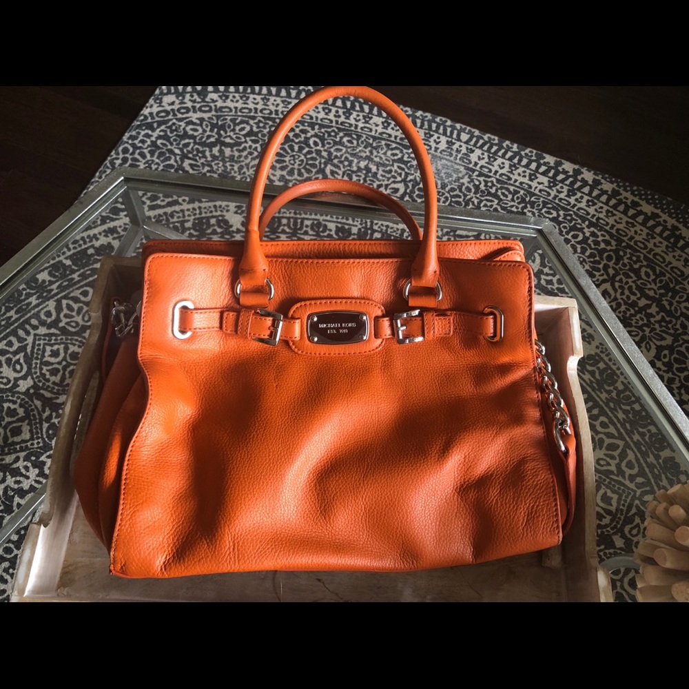 Orange MK bag